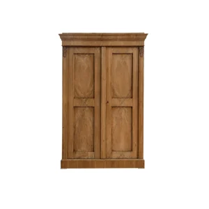 IS-133-AR Antique Ash-Veneered armoire – front view
