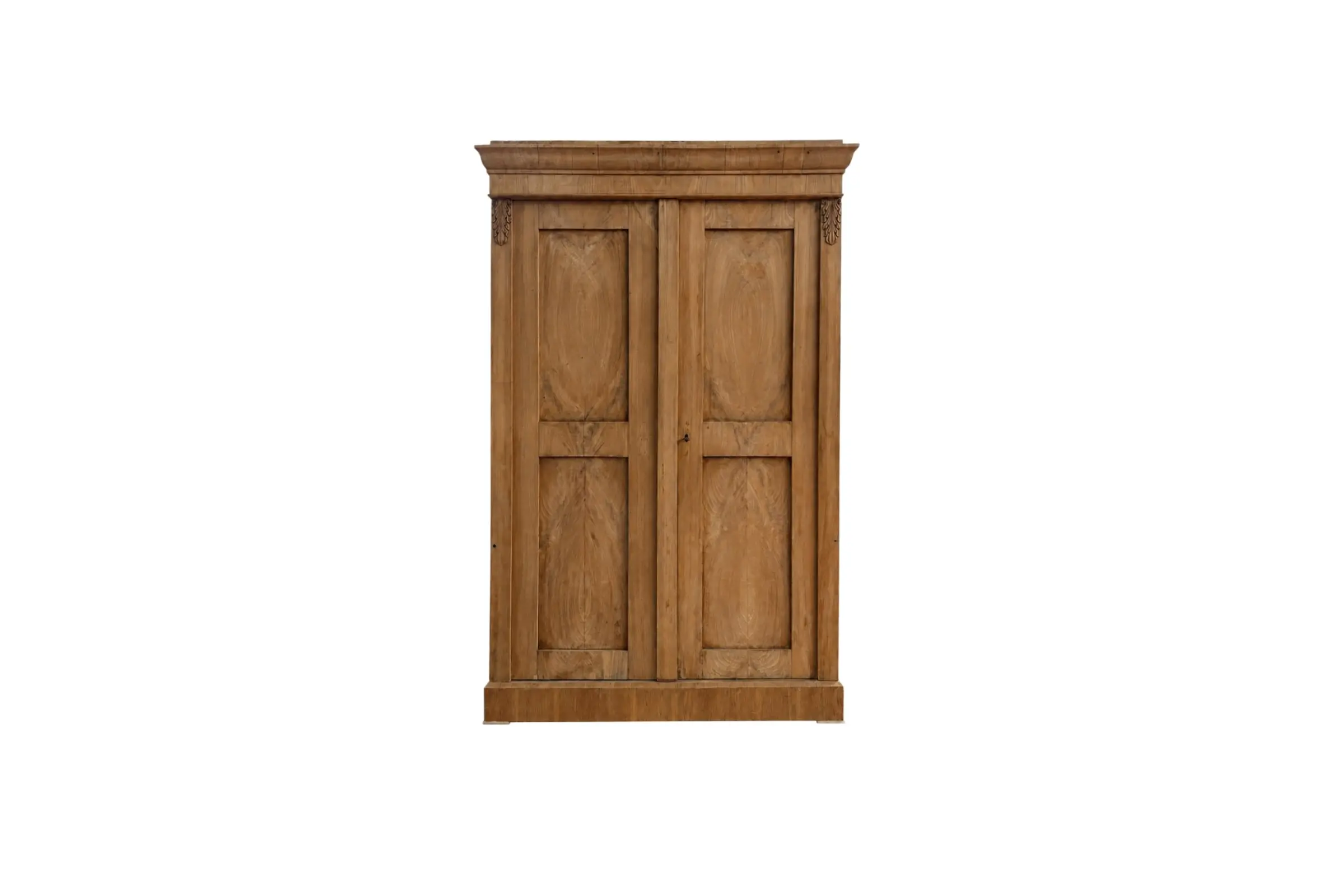 IS-133-AR Antique Ash-Veneered armoire – front view