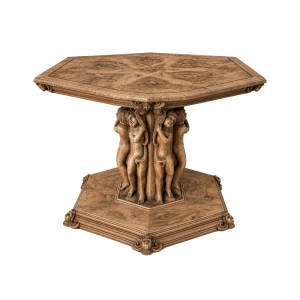 IS-137-TA Italian Neo-Renaissance Style Table, 20th Century – full view