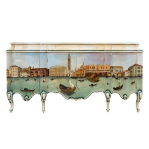 IS-138-CR Artistic Venetian Rococo-Style Sideboard – front view