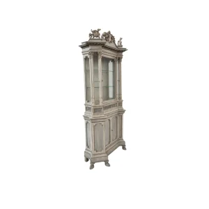 IS-142-VE Eclectic Italian Display Cabinet – angled view