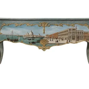 IS-144-CL Hand-Painted Venetian Console Table – front view